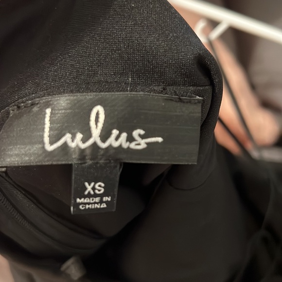 LULU’S Play On Curves Black Dress - Picture 5 of 6